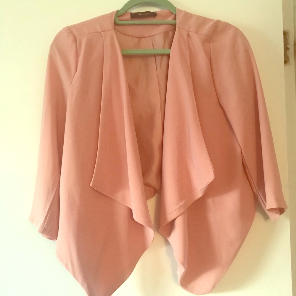 Mauve pink blazer